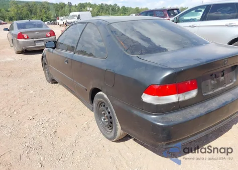 2000 Honda Civic Ex z USA, uszkodzony, nr VIN 1HGEJ8245YL065925